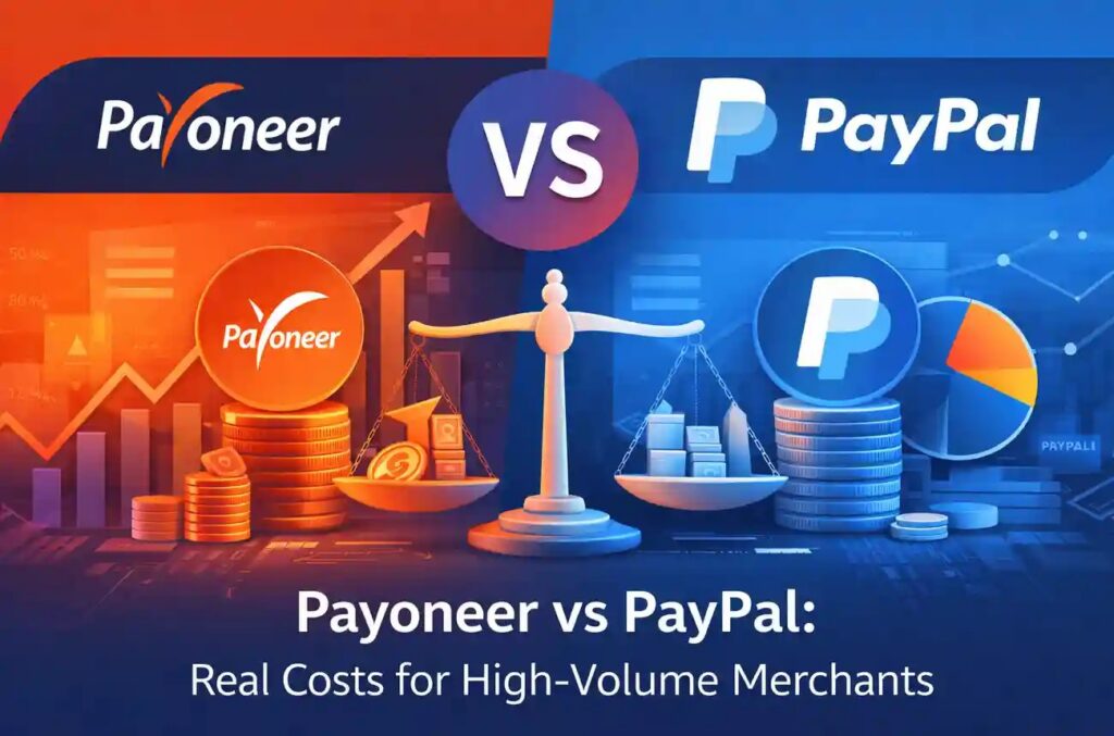 Payoneer vs PayPal: Real Costs for High-Volume Merchants
