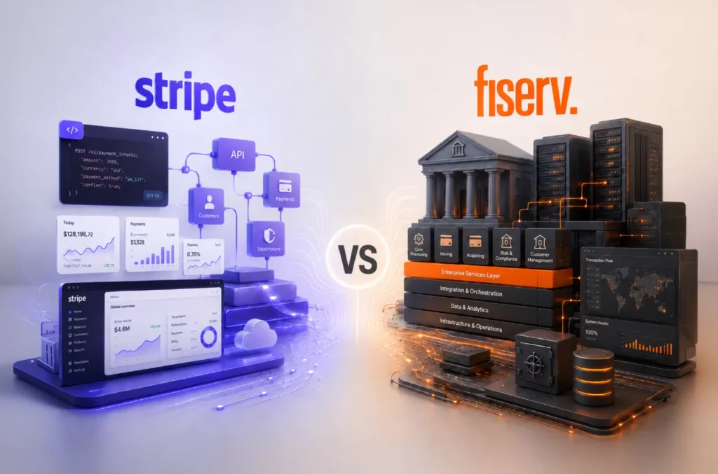Stripe vs Fiserv: Which Fits Your Business?